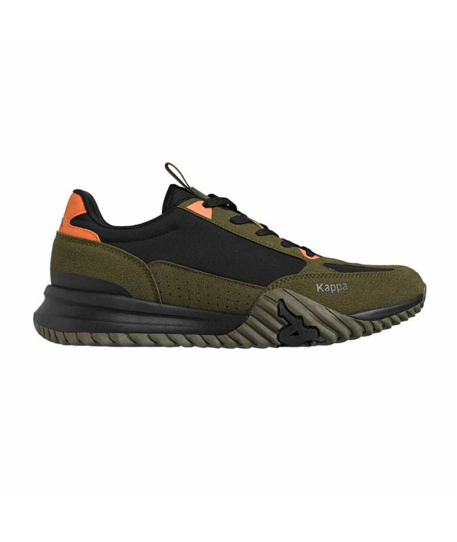 Chaussures Kappa Homme Arklow Noir/Vert Africain/Orange