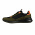 Zapatillas Kappa Arklow Hombre Negro/Verde Africa/Naranja