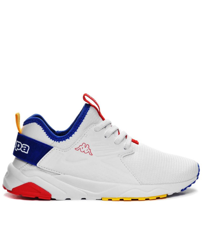 Zapatillas Kappa San Puerto El Kid Infantil Blanco/Azul/Rojo