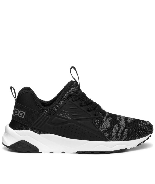 Zapatillas Kappa San Puerto El Kid Infantil  Negro/Gris/Gris Lt