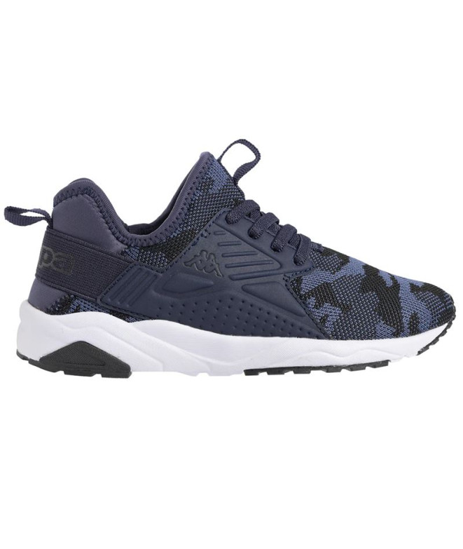 Zapatillas Kappa San Puerto El Kid Infantil Azul/Blanco/Negro