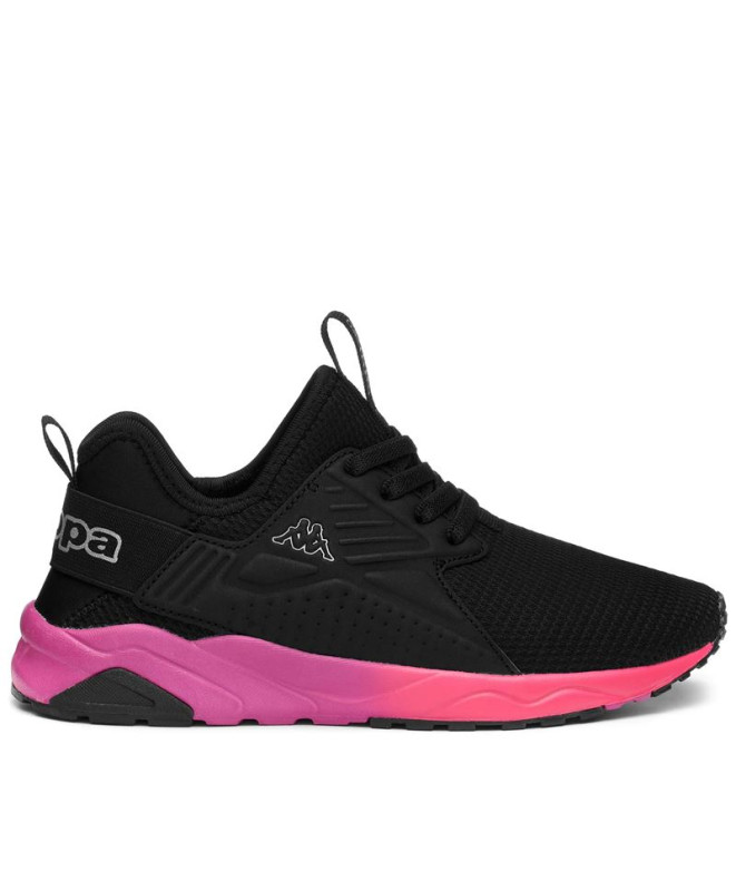Zapatillas Kappa San Puerto El Kid Infantil Negro/Fris Md/Fucsia