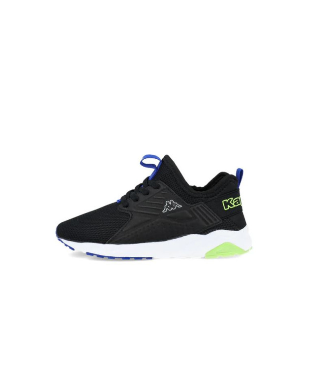 Zapatillas Kappa San Puerto El Kid Infantil Negro/Azul/Verde