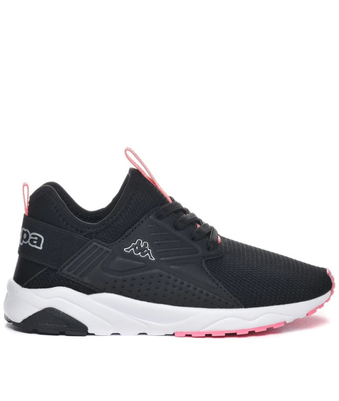 Zapatillas Kappa San Puerto El Kid Infantil Negro/Rosado