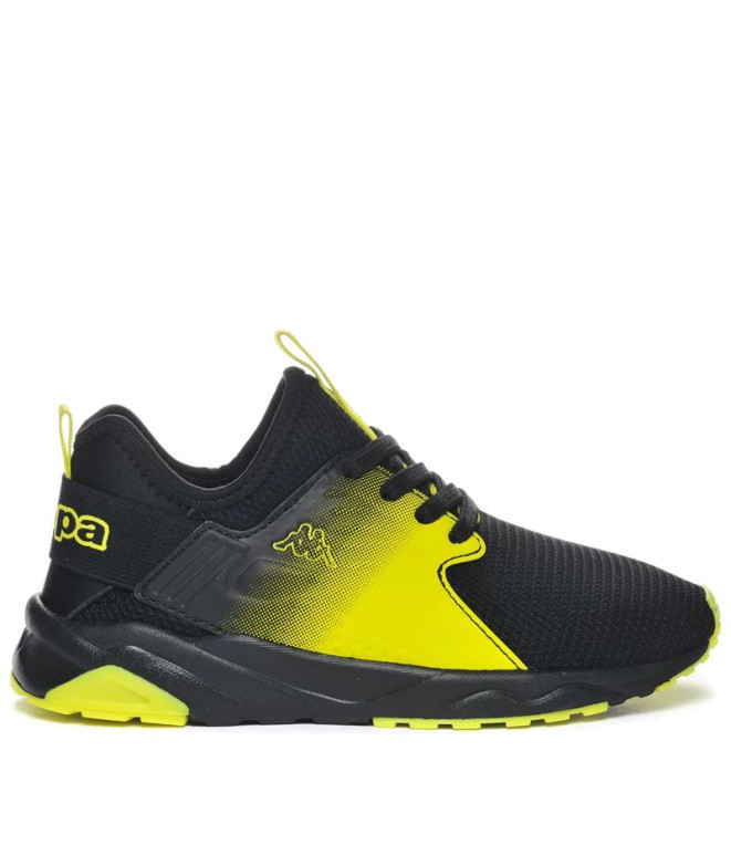 Zapatillas Kappa San Puerto El Kid Infantil Negro/Amarillo