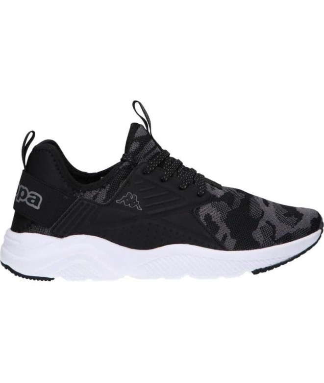 Zapatillas Kappa San Puerto Hombre Negro/Blanco/Gris