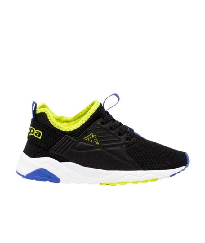 Zapatillas Kappa San Puerto Hombre Negro/Amarillo/Azul