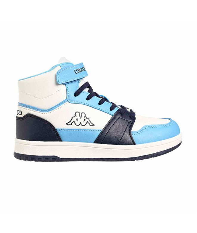 Zapatillas Kappa Rernal Md Ev Kid Infantil Blanco/Azul Marino