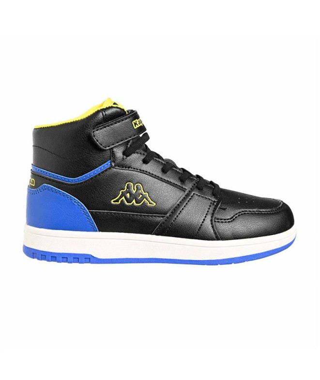Zapatillas Kappa Rernal Md Ev Kid Infantil Negro/Azul Princess