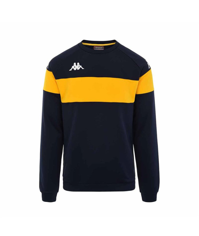 Sudadera Kappa Dido Azul/Amarillo