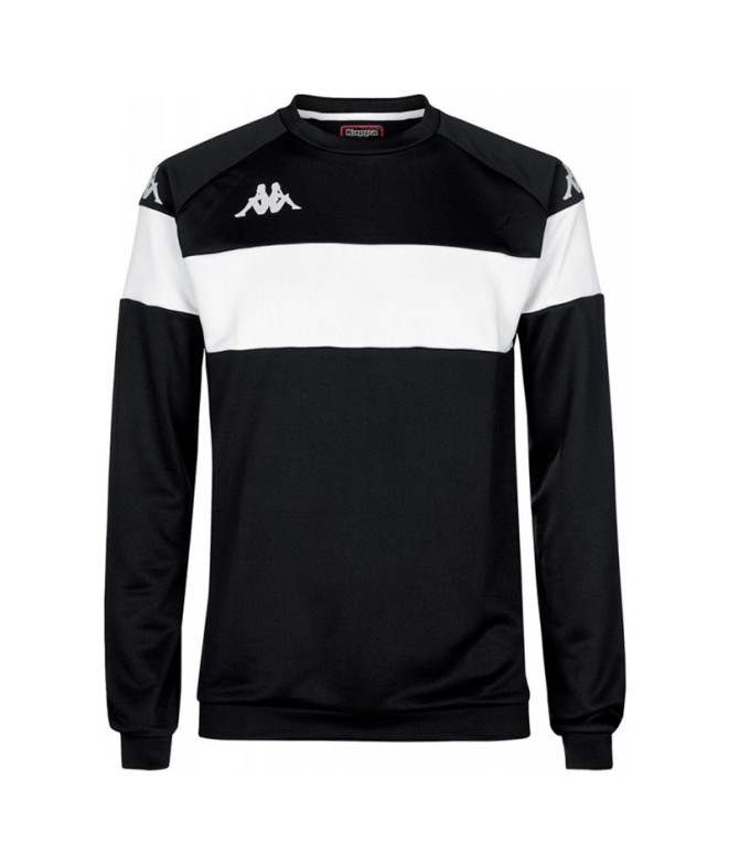 Sweat Football Kappa Homme de Dido Black White