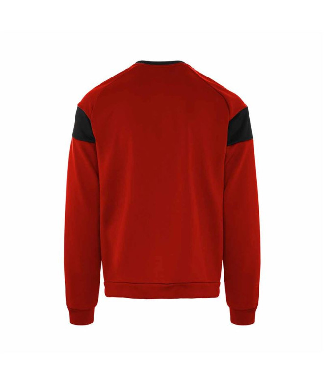 Sweat Kappa Dido Rouge Noir Homme