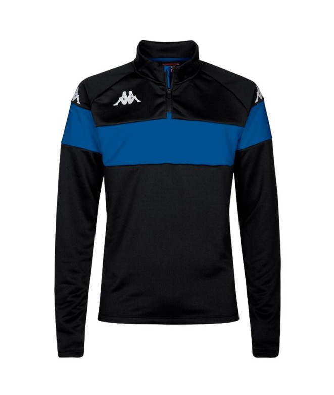Sudadera de fútbol Kappa Dovare Hombre Negro azul