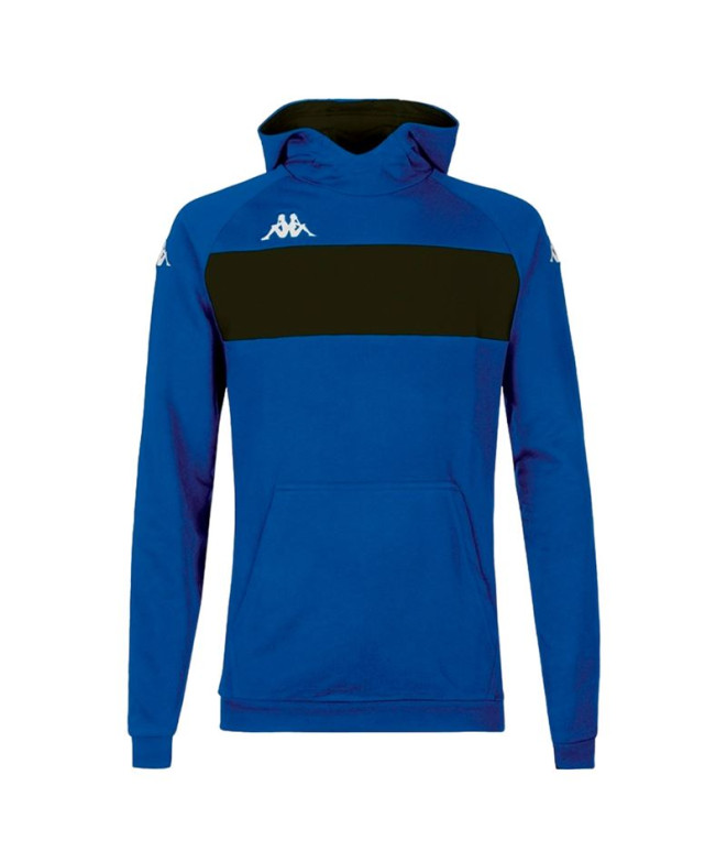 Sudadera Kappa Daccio Hombre Azul/Negro