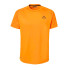 Camiseta Kappa Gasty Graphik Hombre Naranja Marigold/Negro