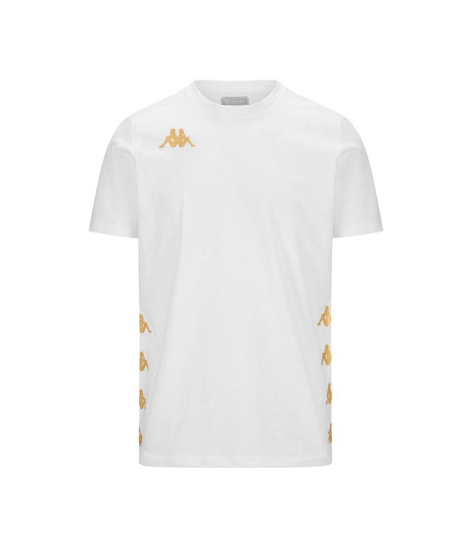 T-shirt fitness Kappa Enfant de Giovo White