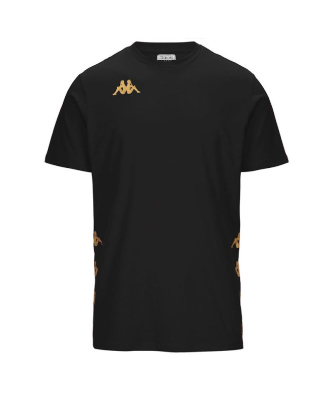 Camiseta de fútbol Kappa Giovo Negro