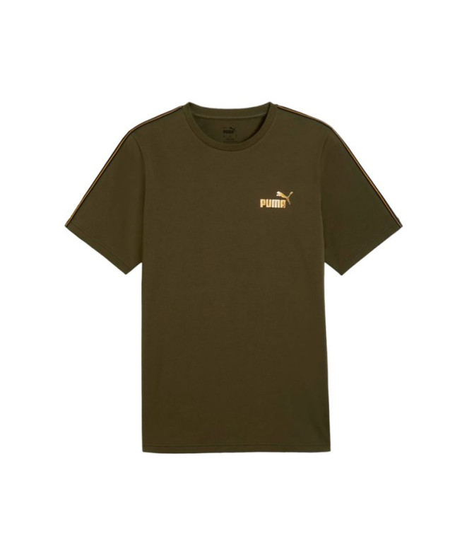 Camiseta Puma Ess Tape Minimal Gold Hombre