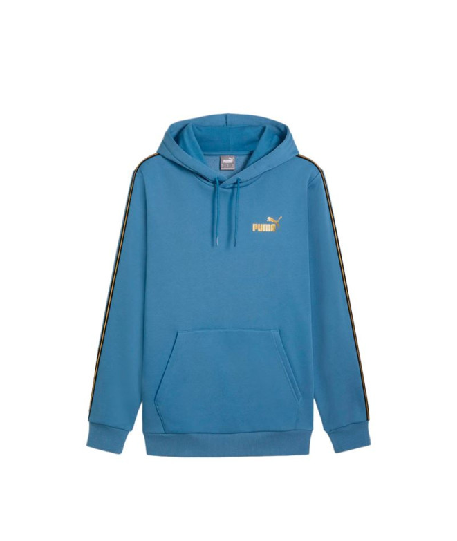 Sudadera Puma Ess Tape Minimal Gold Hoodie Fl Hombre