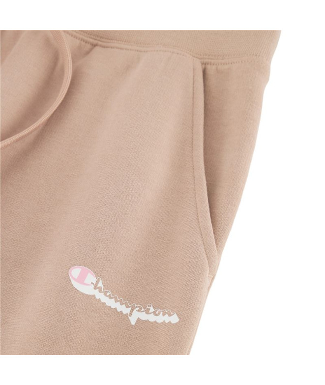 Calça Champion Rib Cuff Pants Mulher Bege