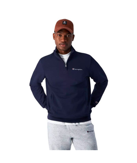 Sweat Champion Homme Sweatshirt semi-fermé bleu 2