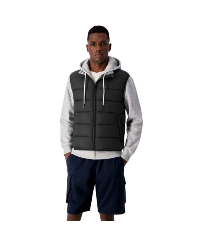 Veste Champion Homme Gilet en polyfibre noir