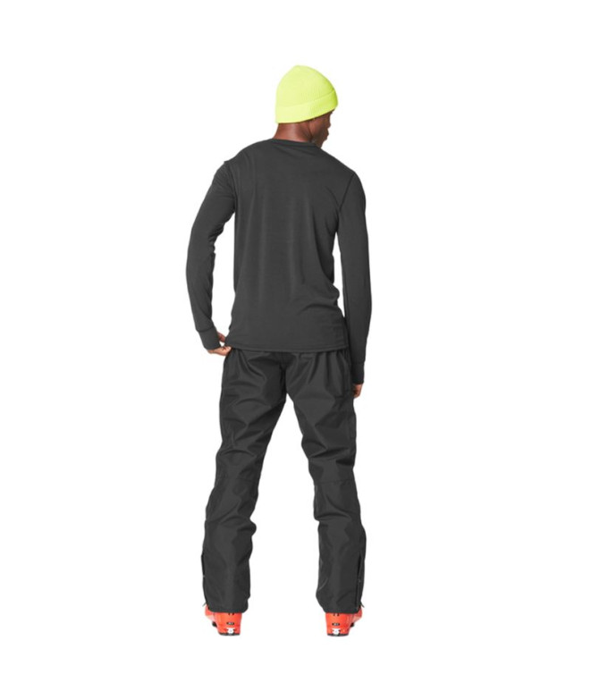 Calça Quadro Plano A Preto