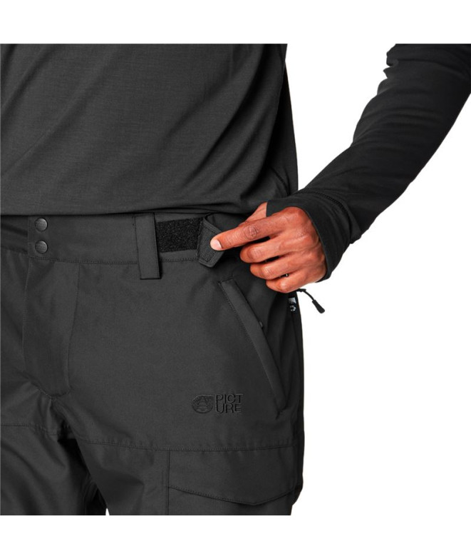 Calça Quadro Plano A Preto