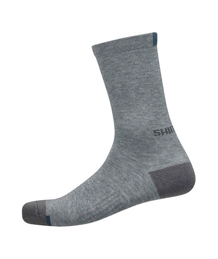 Chaussettes de Cyclisme Shimano Performance Laine Gris
