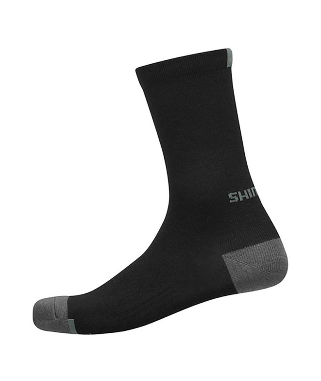 Meias Ciclismo Shimano por Performance Wool Preto