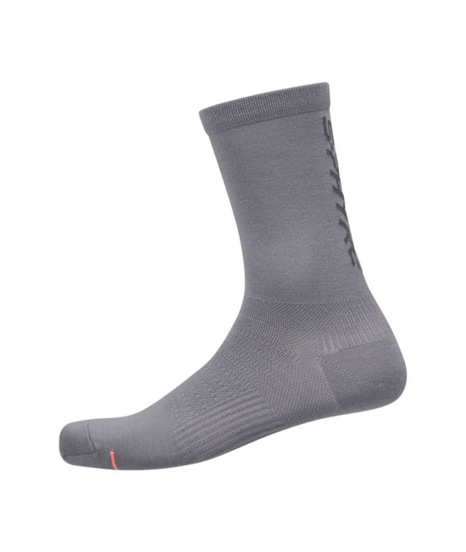 Meias Ciclismo Shimano de S-Phyre Merino Cinzento