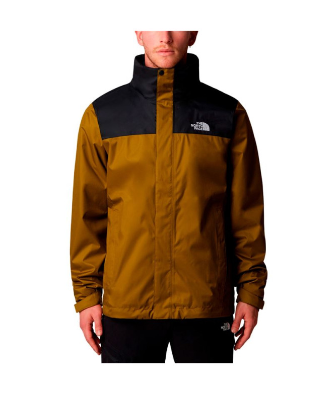 Chaqueta de Montaña The North Face Evolve II Triclimate Moss Verde Negro Hombre