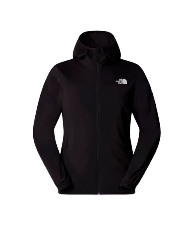 Chaqueta de Montaña The North Face Ma Hooded Wind Tnf Negro Hombre