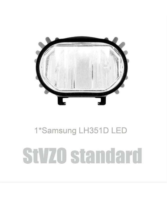 Luzes Tols Luz dianteira E-Bike 900