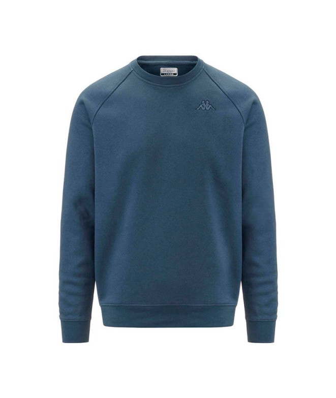 Sudadera Kappa Caimali Hombre Azul Cobalt/Azul  Denim