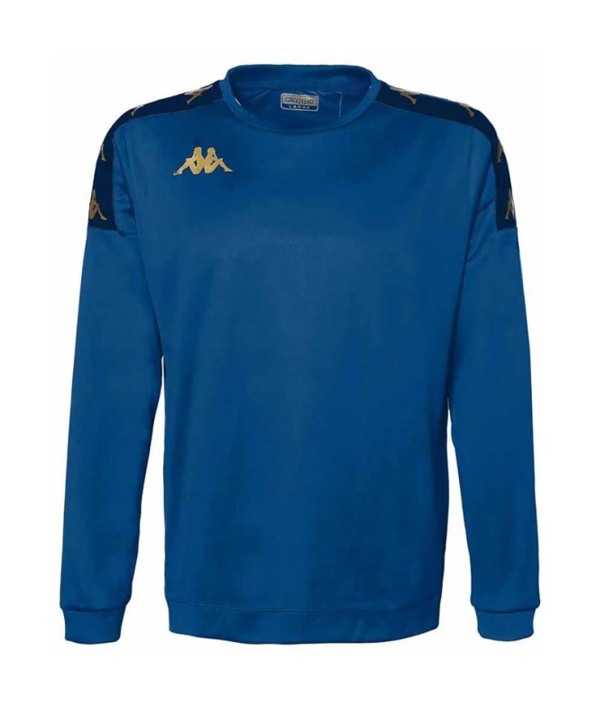 Sudadera Fitness Kappa Gaverno Hombre Azul Sapphire/Azul Md Cobalt