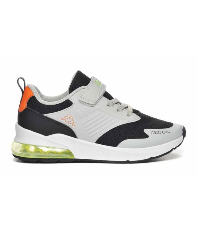 Chaussures Kappa Myagi Ev Gris Noir Orange Enfant