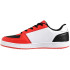 Sapatilhas Kappa Infantil Malone Jr Lace Branco/Preto/Vermelho