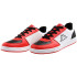 Sapatilhas Kappa Infantil Malone Jr Lace Branco/Preto/Vermelho