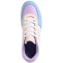 Sapatilhas Kappa Infantil Malone Branco/Rosa/Azul Lt