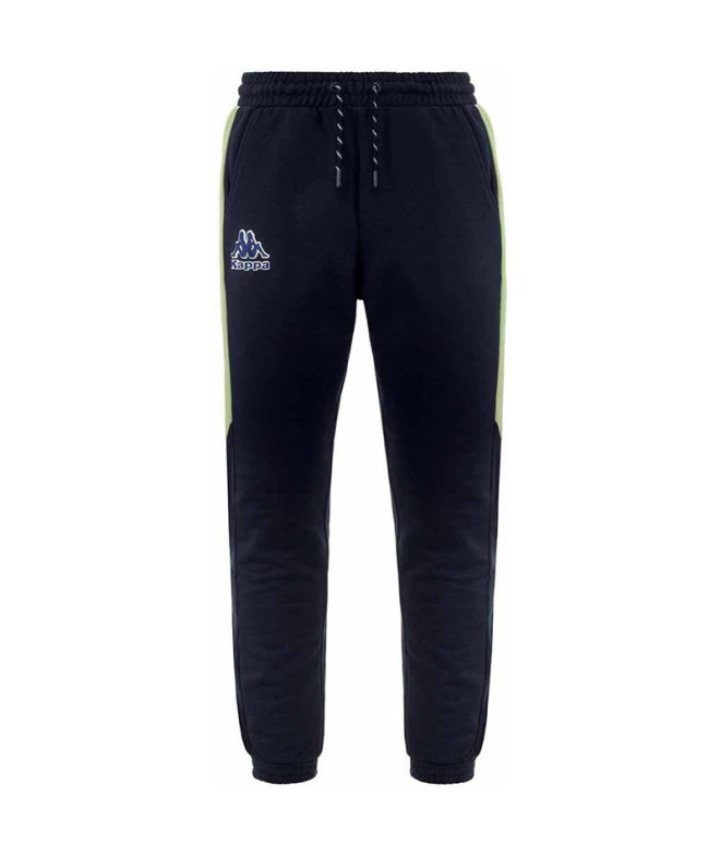 Pantalón Kappa Frego Pant Hombre Azul Marino/Verde Sage