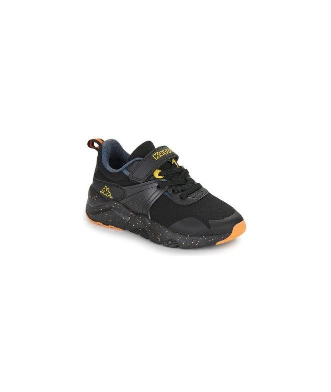 Zapatillas Kappa Montero Infantil Negro/Azul