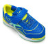 Chaussures De Football Sala Kelme Enfant Goleiro Kids Elastic Royal et Celeste