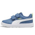 Sapatilhas Infantil Puma Courtflex V3 V Azul Branco