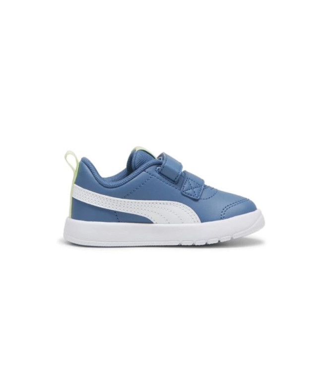 Zapatillas  Puma Courtflex V3 V Infantil Azul...