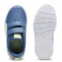 Sapatilhas Infantil Puma Courtflex V3 V Azul Branco
