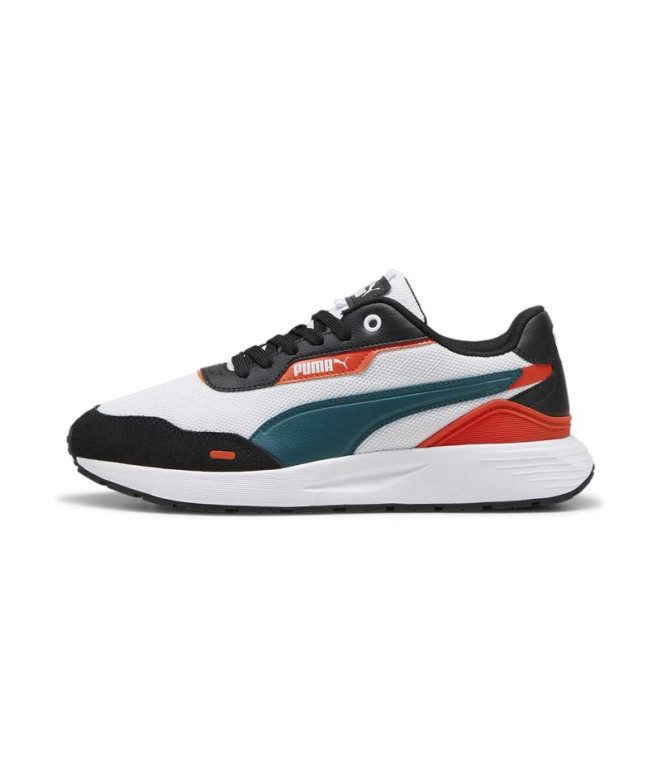 Chaussures Puma Runtamed Plus Blanc/Noir/Orange