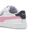 Sapatilhas Puma Smash 3.0 L V Infantil Branco Rosa