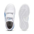 Sapatilhas Puma Smash 3.0 L V Infantil Branco Azul