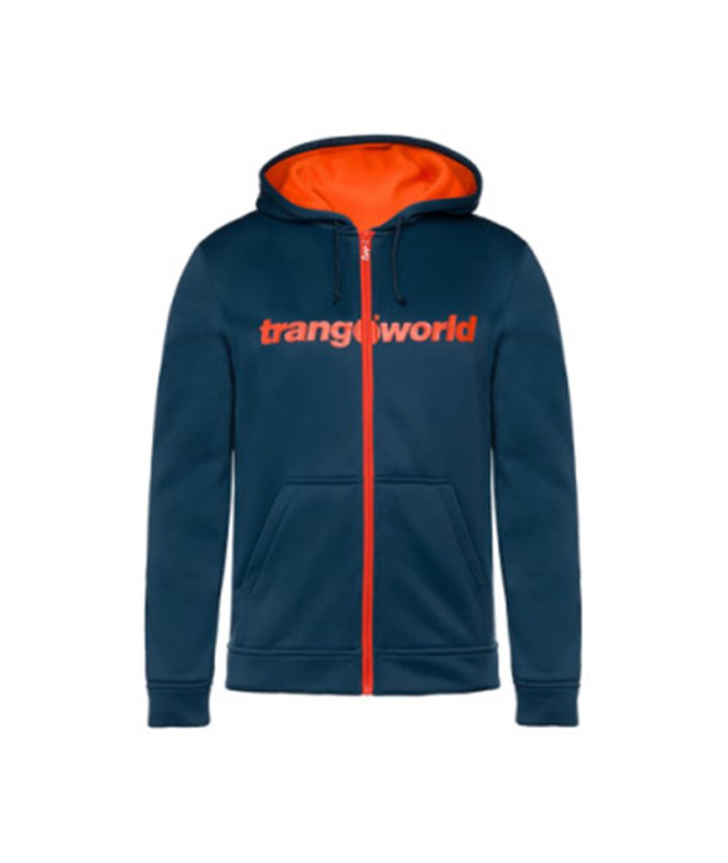 Chaqueta de montaña Trangoworld Ripon Azul/Naranja